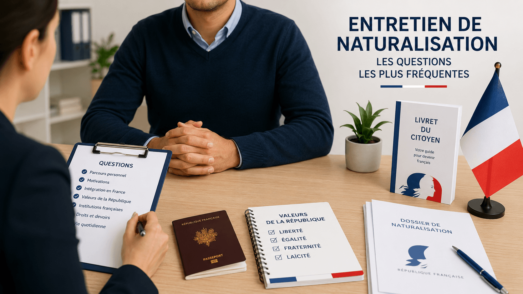 Entretien de naturalisation : les questions les plus fréquentes